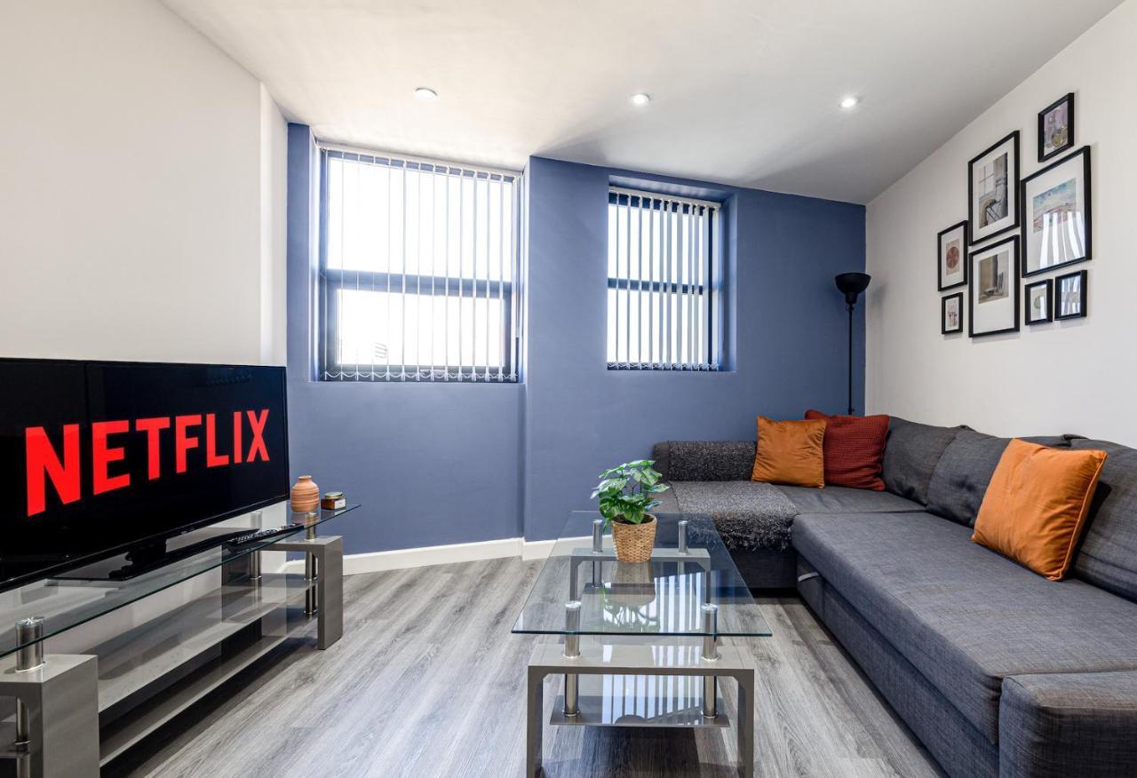 Stunning 1 Bed Apartment In The Heart Of สต็อกพอร์ต ภายนอก รูปภาพ